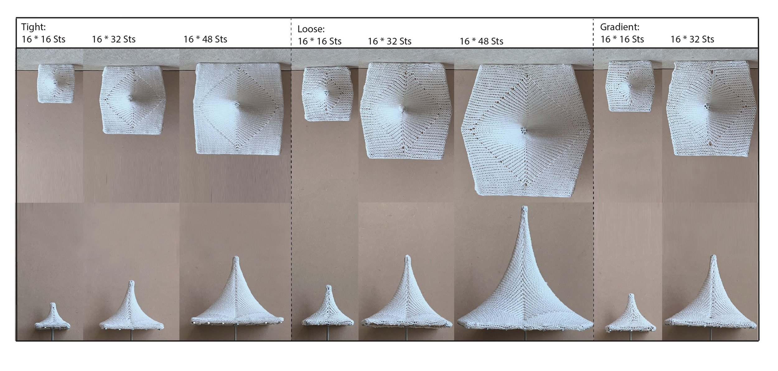 ML-based Analysis and Reverse Form-Finding of Architectural Knitted Textiles