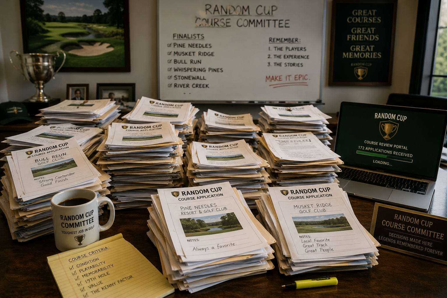 PINEHURST, N.C. — Course Selection Committee Confirms 2026 Slate "Weeks Away"