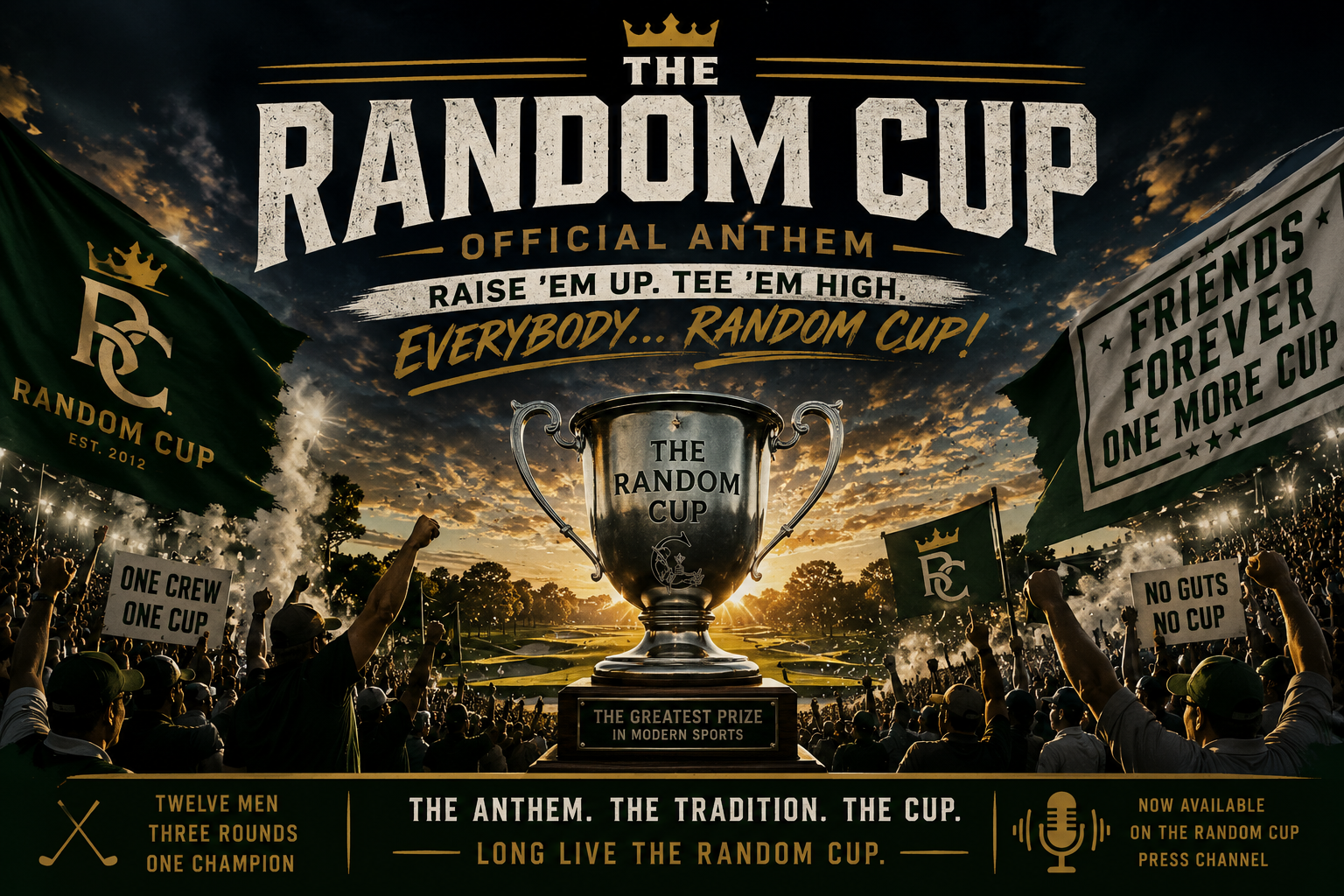 COMMITTEE UNVEILS OFFICIAL RANDOM CUP ANTHEM; PROTOCOL ISSUED FOR ITS PLAYING