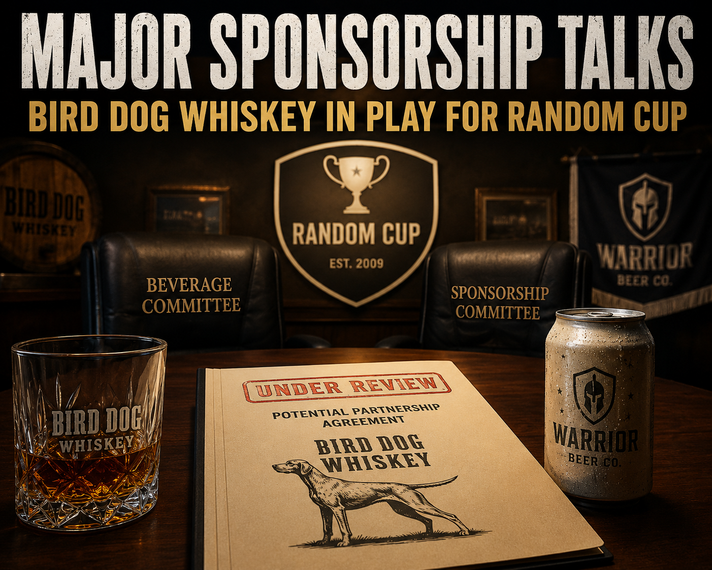Rumors Swirl Around Potential Long-Term Bird Dog Sponsorship; Committees Cite Existing Warrior Beer Agreement