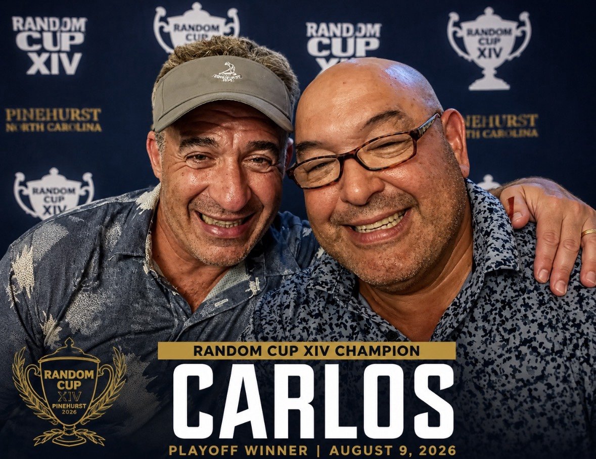 CARLOS SURVIVES HISTORIC COLLAPSE TO WIN RANDOM CUP XIV IN SUDDEN-DEATH THRILLER