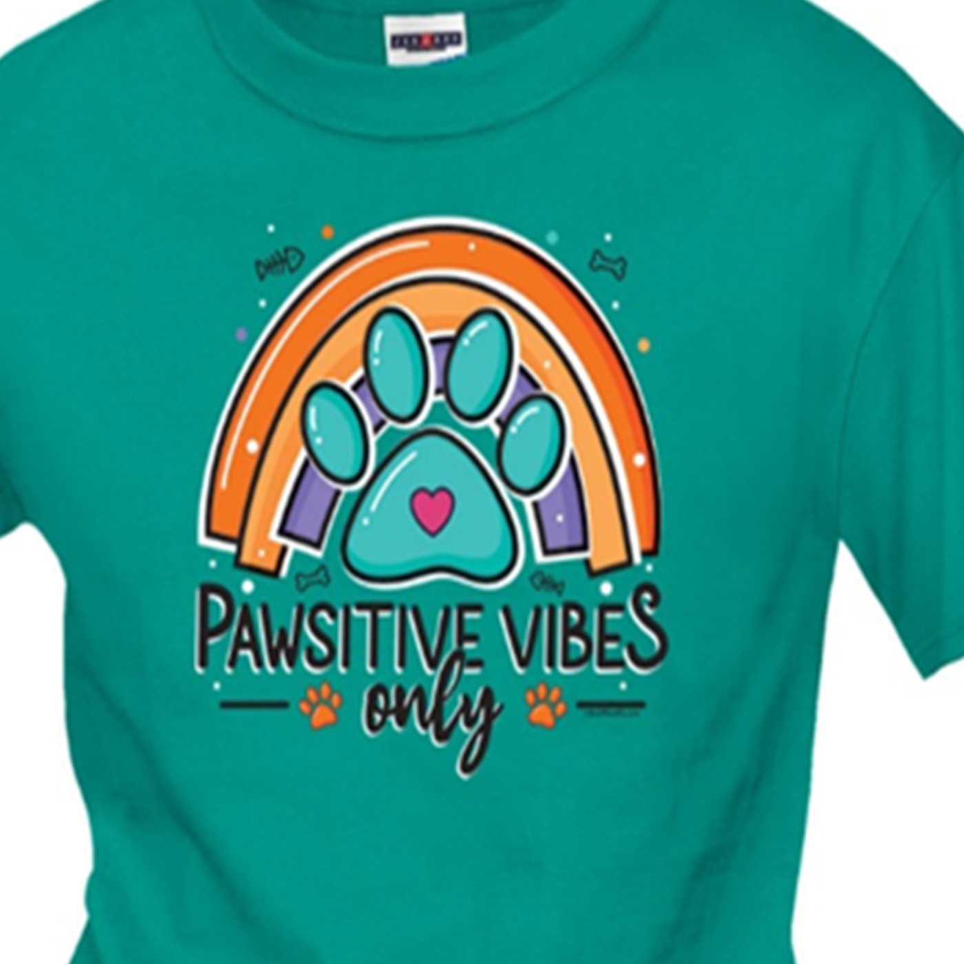 Pawsitive Vibes (T-Shirt)
