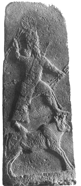 Storm-god from Arslan Tash (Syria)