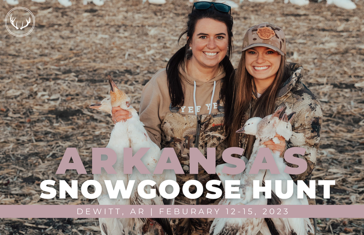 *ONE CANCELLATION SPOT OPEN* WOMEN'S ARKANSAS SNOW GOOSE | FEB 12-14, 2023
