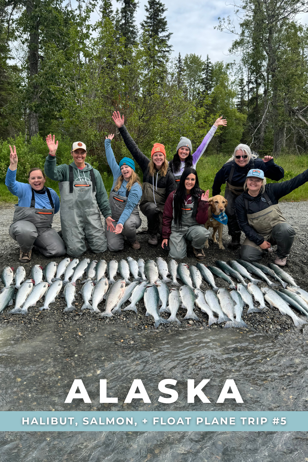 *SOLD OUT* ALASKA 7 DAY FLOAT PLANE  + HALIBUT + SALMON FISHING ADVENTURE TRIP #5