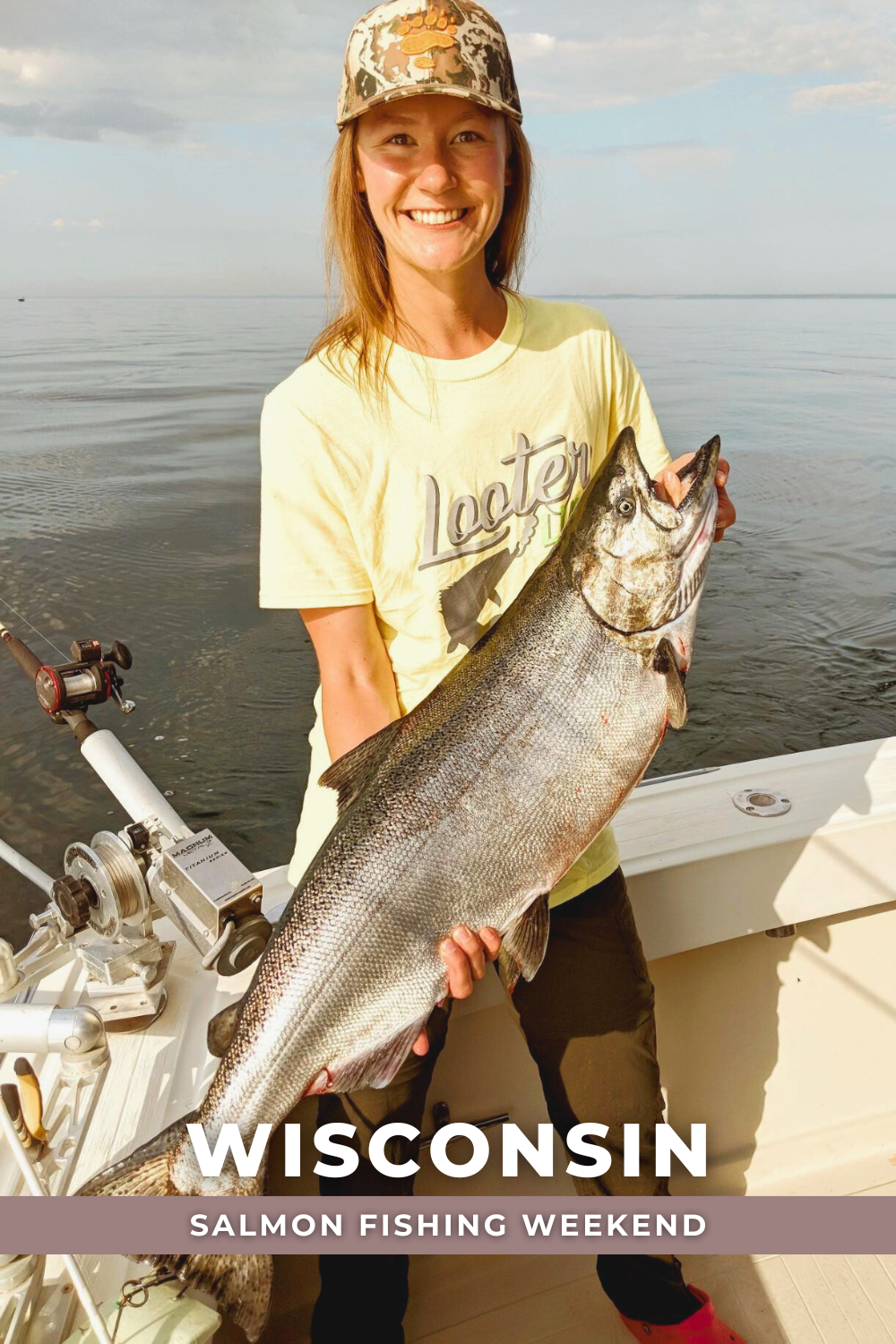 LAKE MICHIGAN SALMON FISHING WEEKEND 