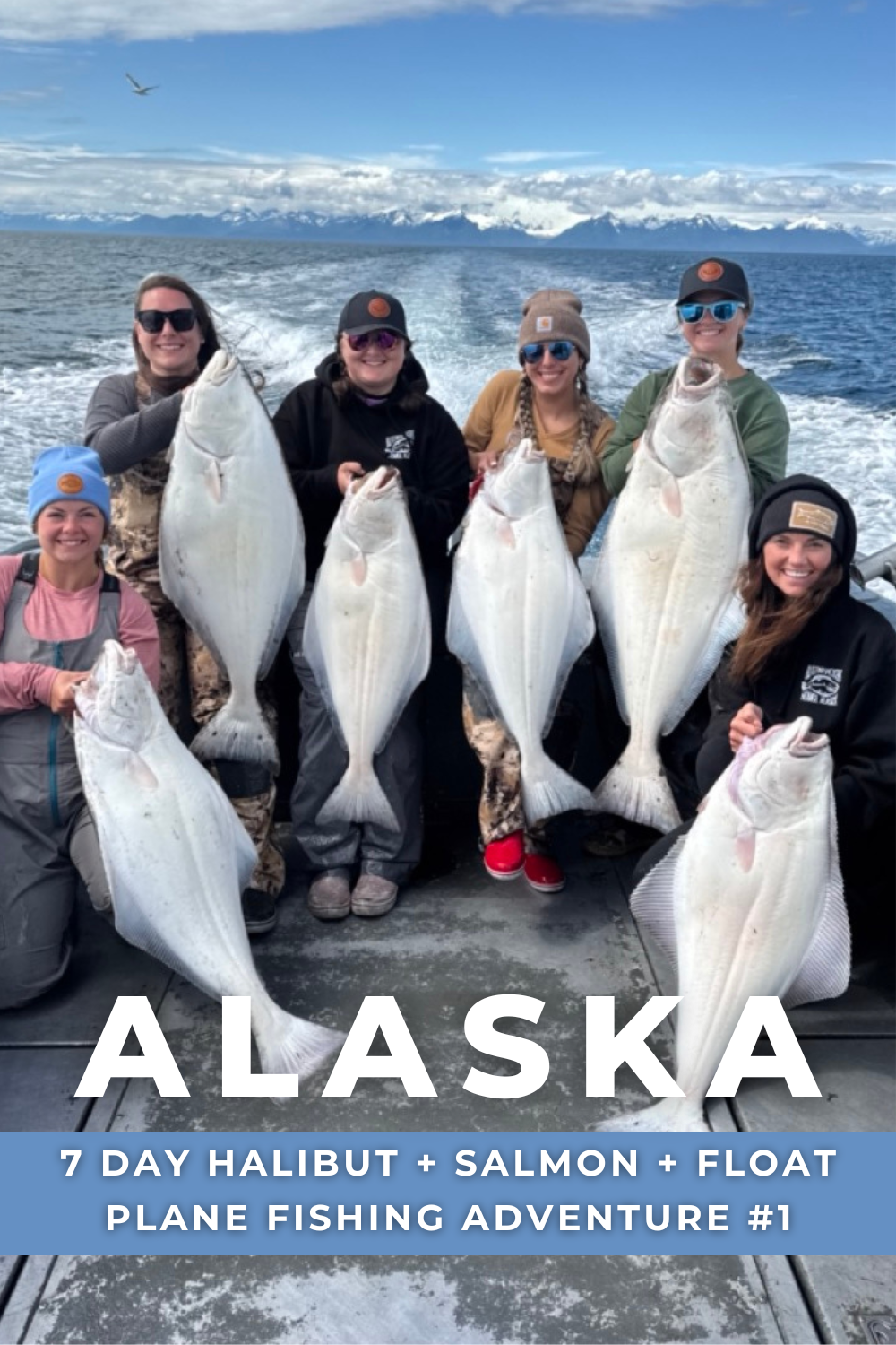 *INVITE ONLY* ALASKA 7 DAY FLOAT PLANE  + HALIBUT + SALMON FISHING ADVENTURE TRIP #1