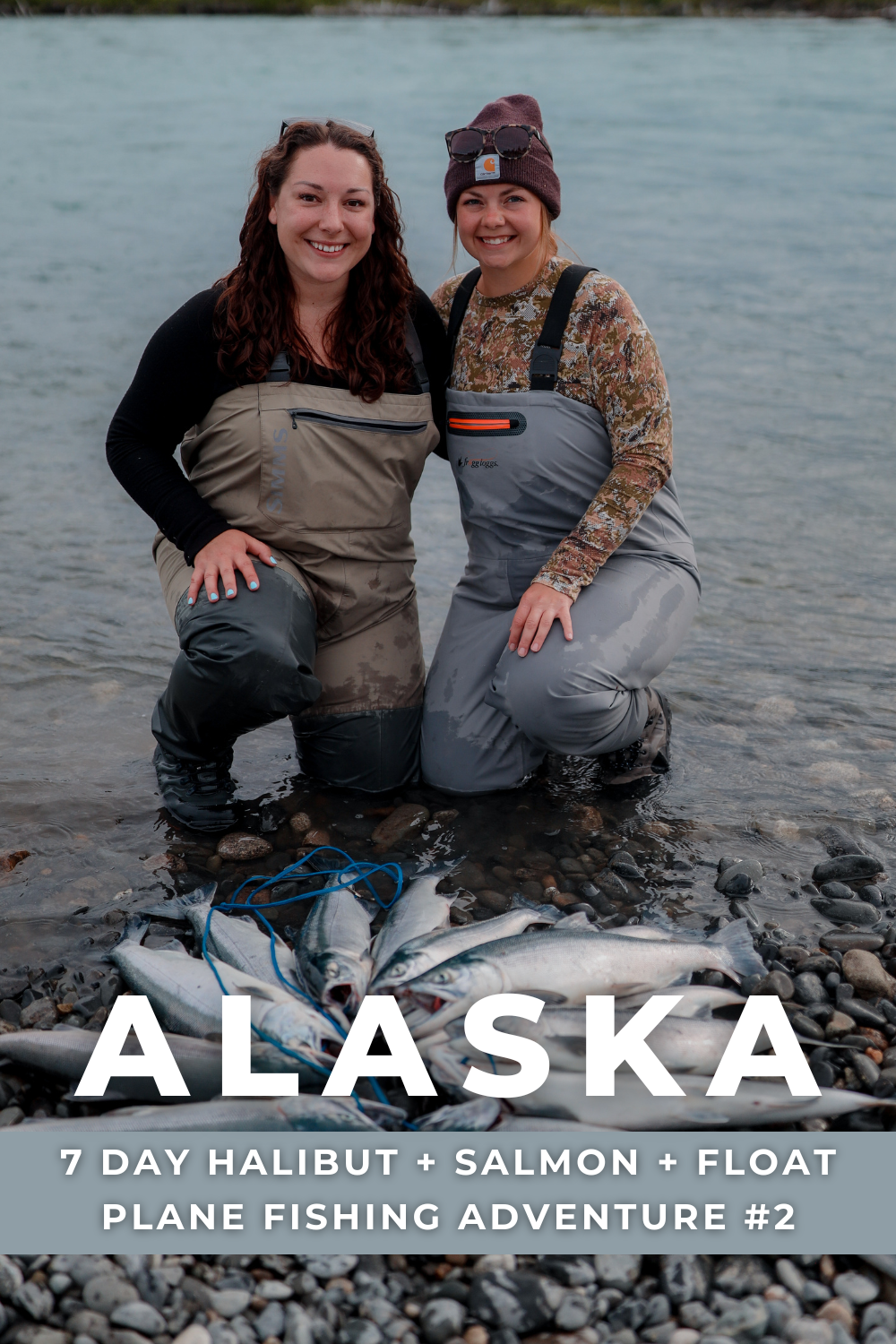 *INVITE ONLY* ALASKA 7 DAY FLOAT PLANE  + HALIBUT + SALMON FISHING ADVENTURE TRIP #2