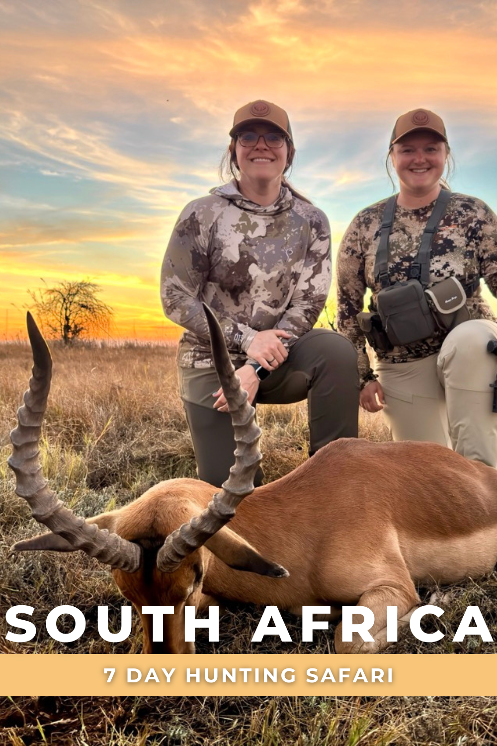 SOUTH AFRICA WOMENS SAFARI HUNT 