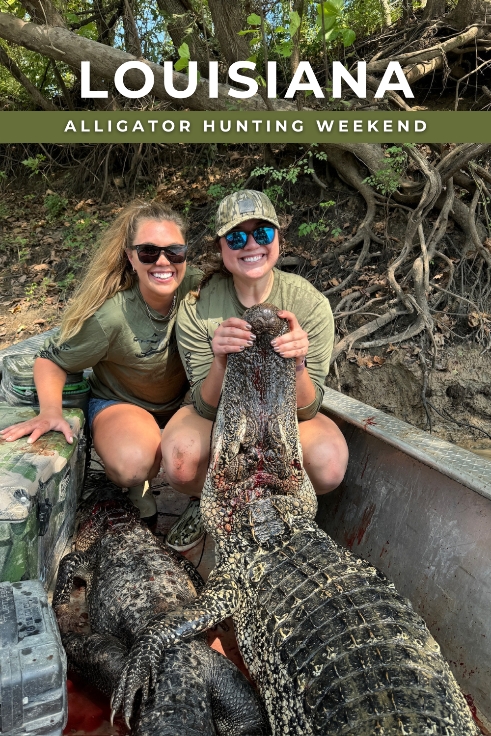 *1 SPOT OPEN!* LOUISIANA CAJUN STYLE ALLIGATOR HUNTING WEEKEND