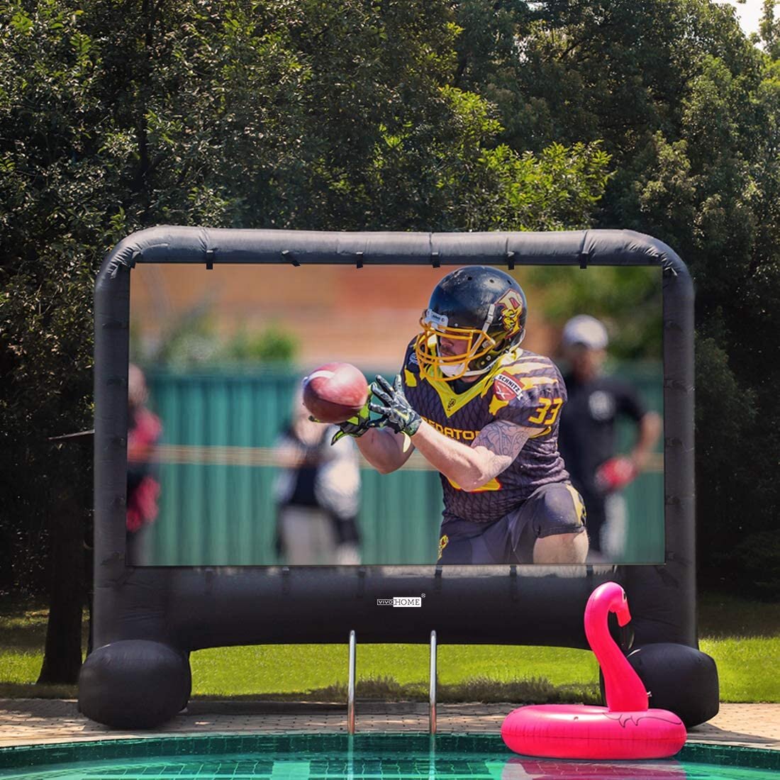 16ft Inflatable Blowup Screen with projector $175