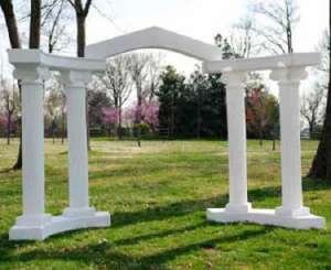Acrylic Column Arch $150