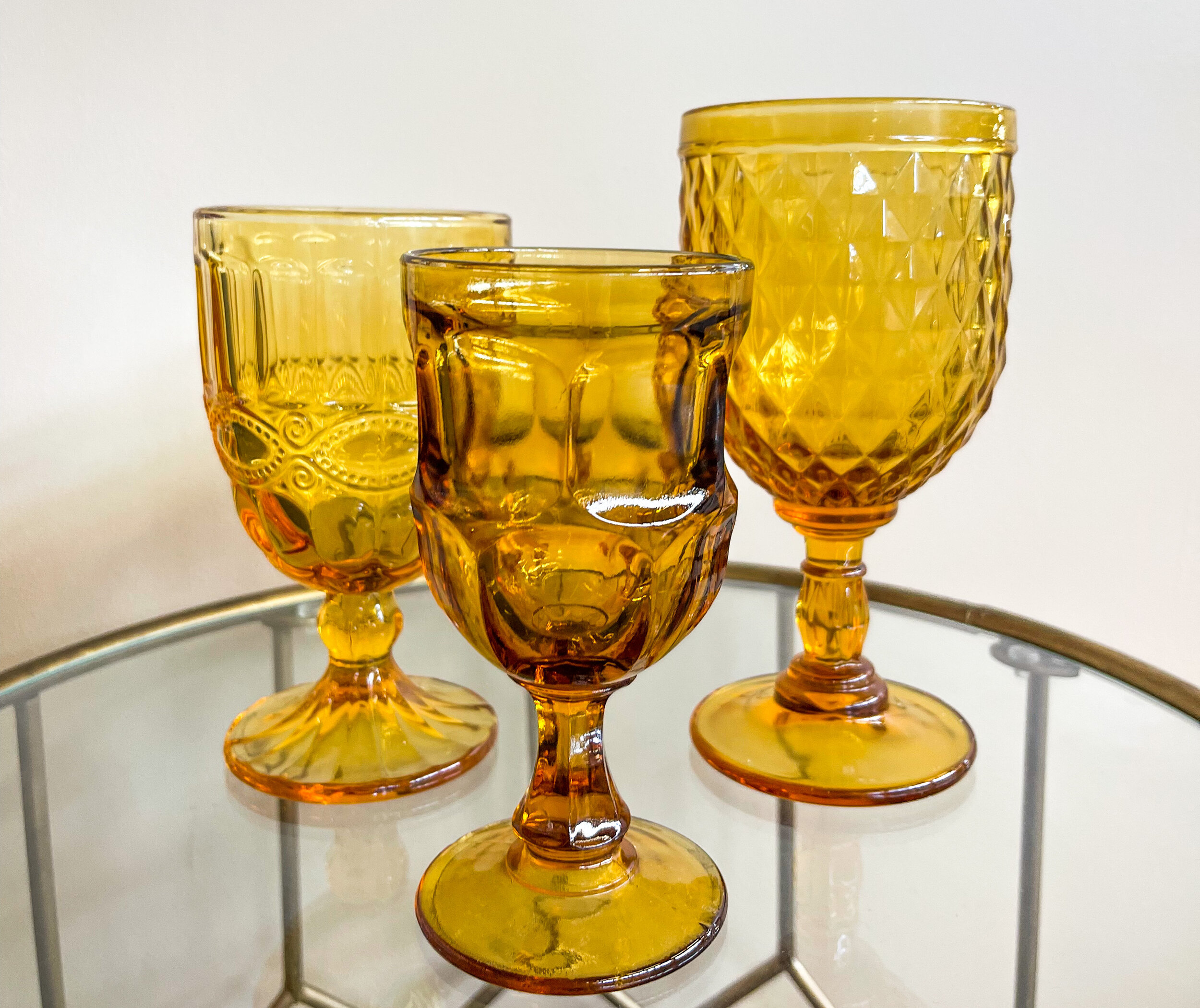 Yellow Variety Goblets $2.50
