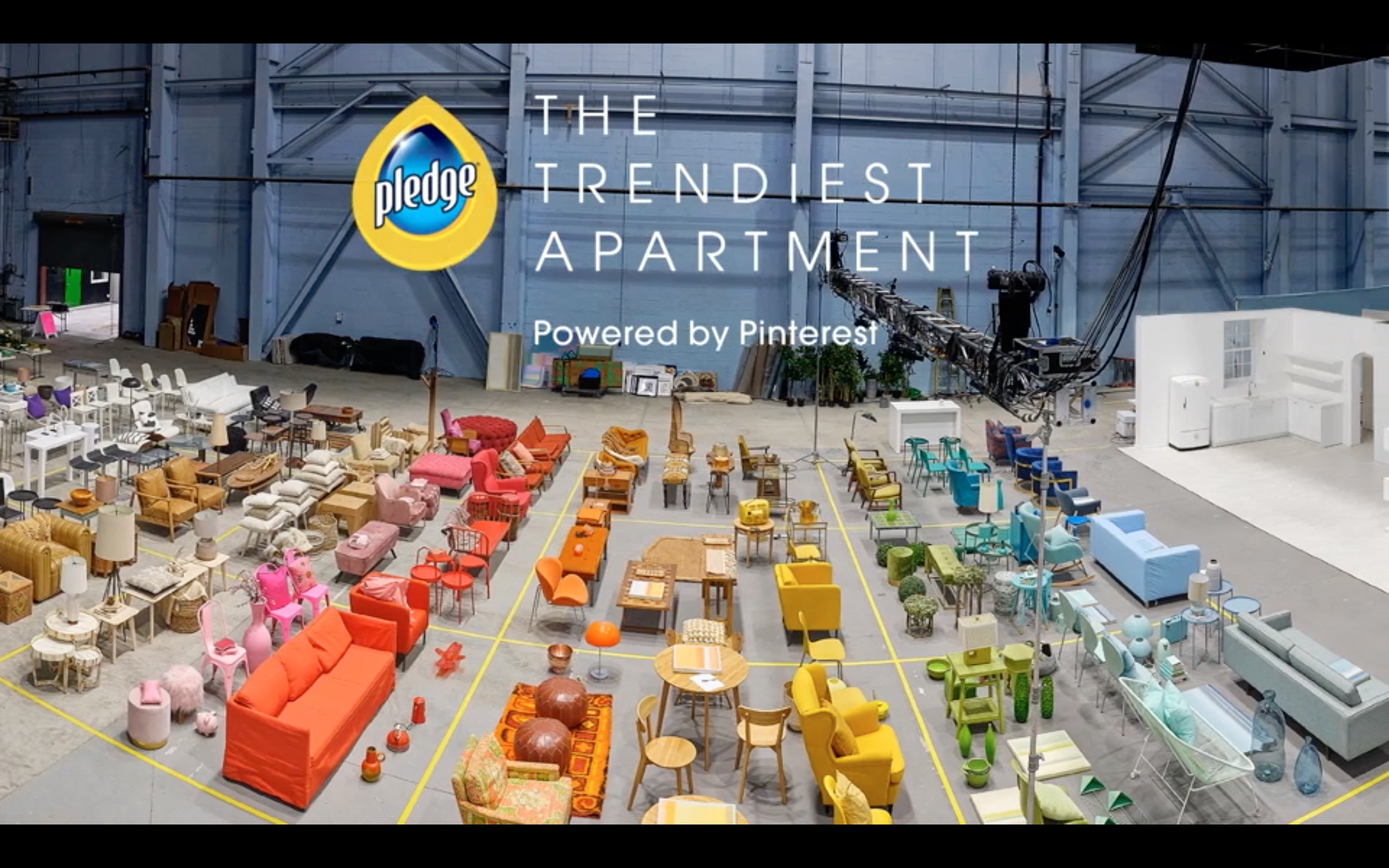 S.C. Johnson/Pledge "The Trendiest Apartment" Powered by Pinterest