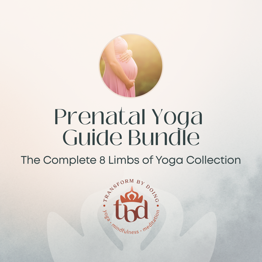 Prenatal Yoga Guide Bundle – The Complete 8 Limbs of Yoga Collection