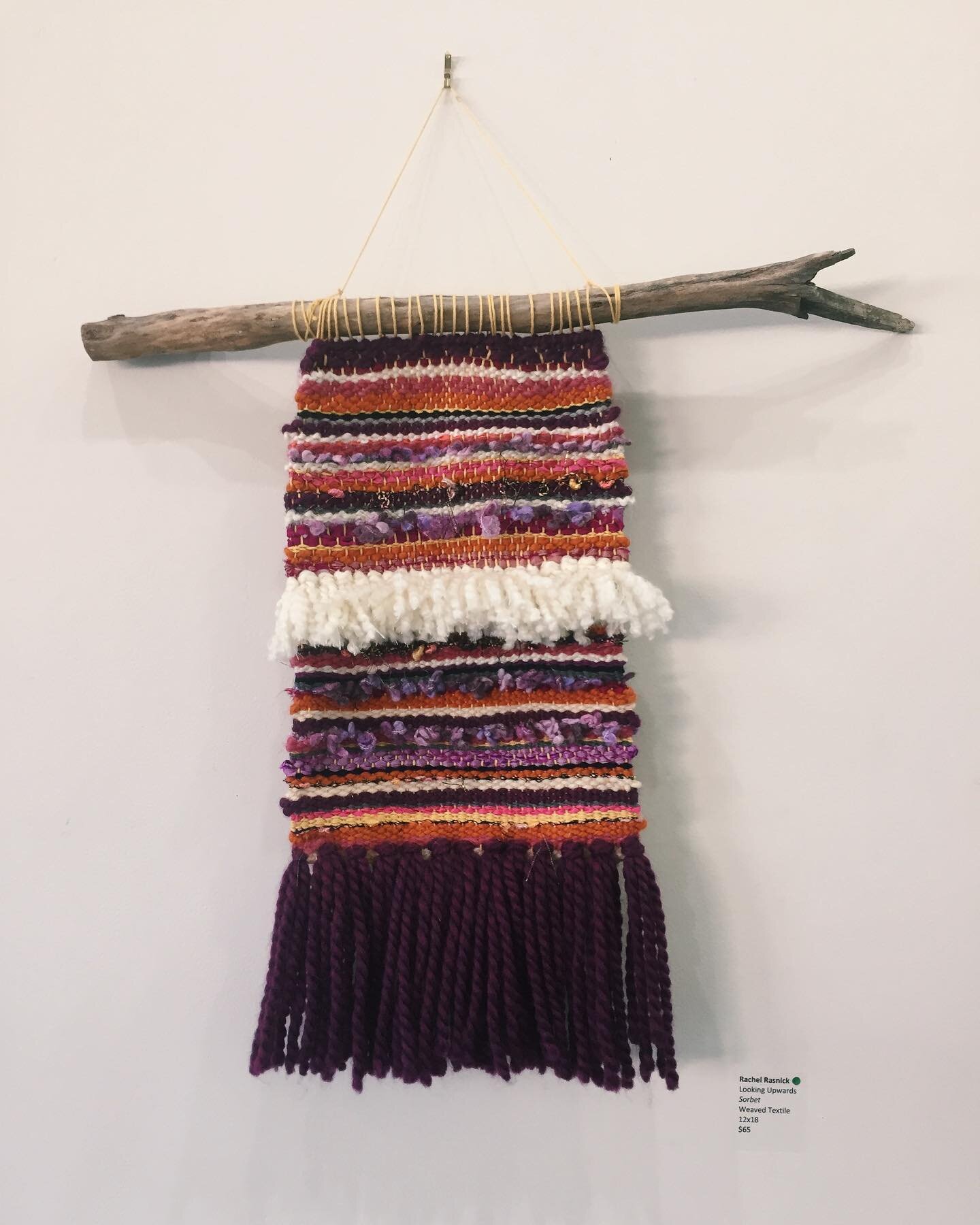 Finally got a chance to visit the &ldquo;Weaving Together&rdquo; exhibit at the @jamestownartscenter where some of my pieces are displayed. The exhibit is open until March 13!