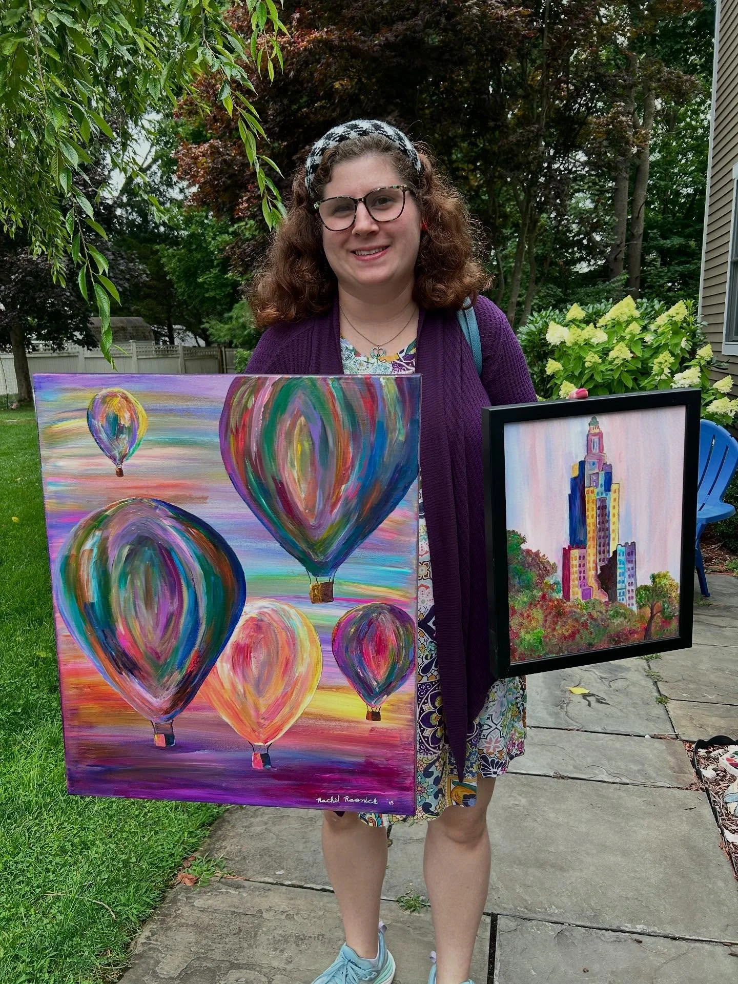 It was a busy summer full of art, friends, family and puppies! 
I went to Washington DC to speak at a conference for small business owners with disabilities. 
I met @gabeamoforcongress and @mayorbobdasilva at the annual Accessibility is Beautiful e