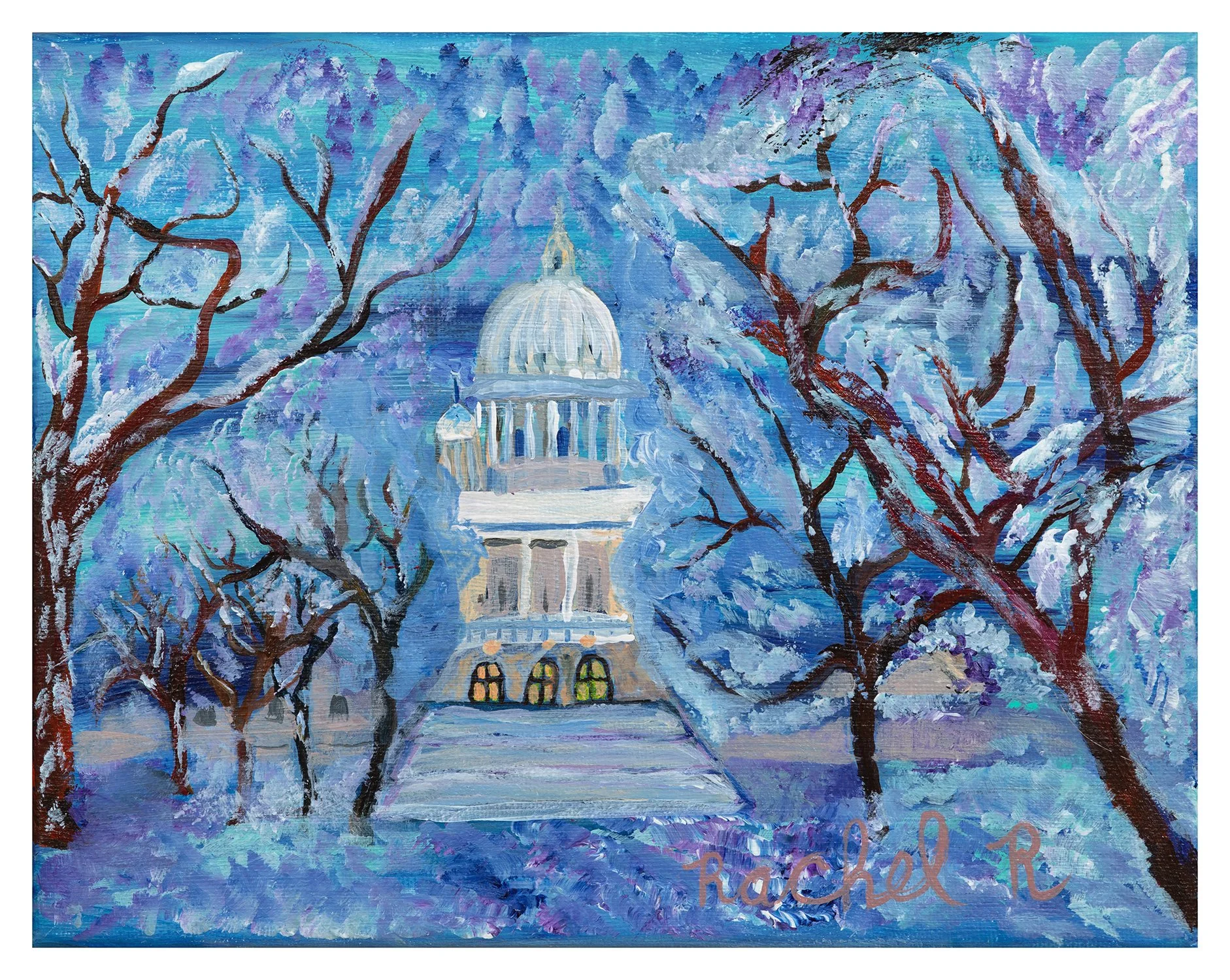 Rasnick #53 Winter at the State House.jpg