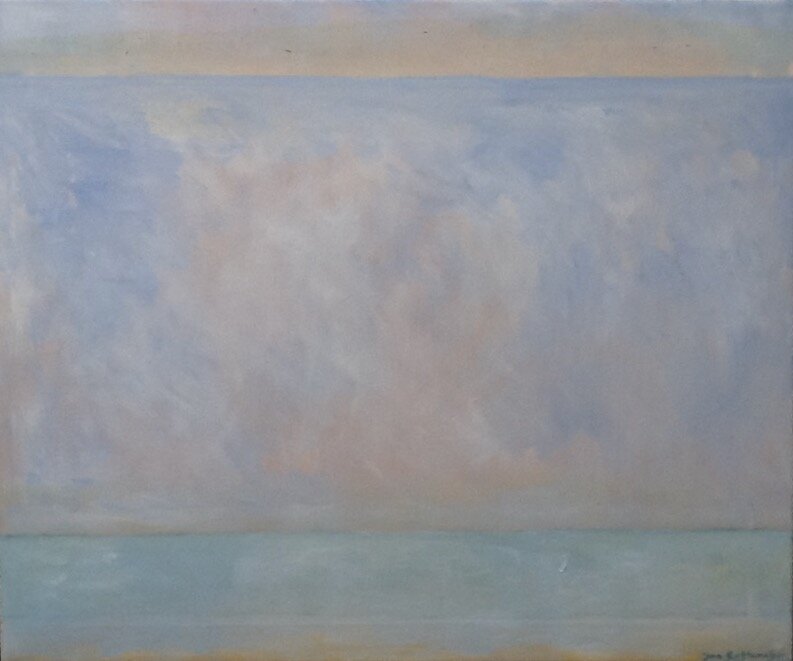 Waddenzee (olieverf 50x60 cm)