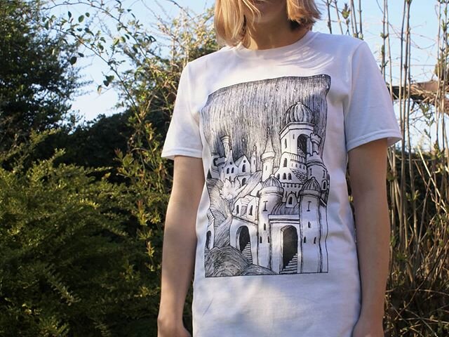 The Abbey t-shirt is now live via my store. Link in bio!
&deg; 
Also available via @ferrous_magazine