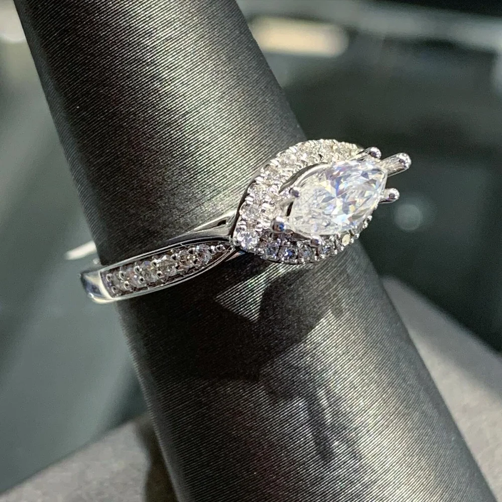 Marquise diamond shop ring mountings