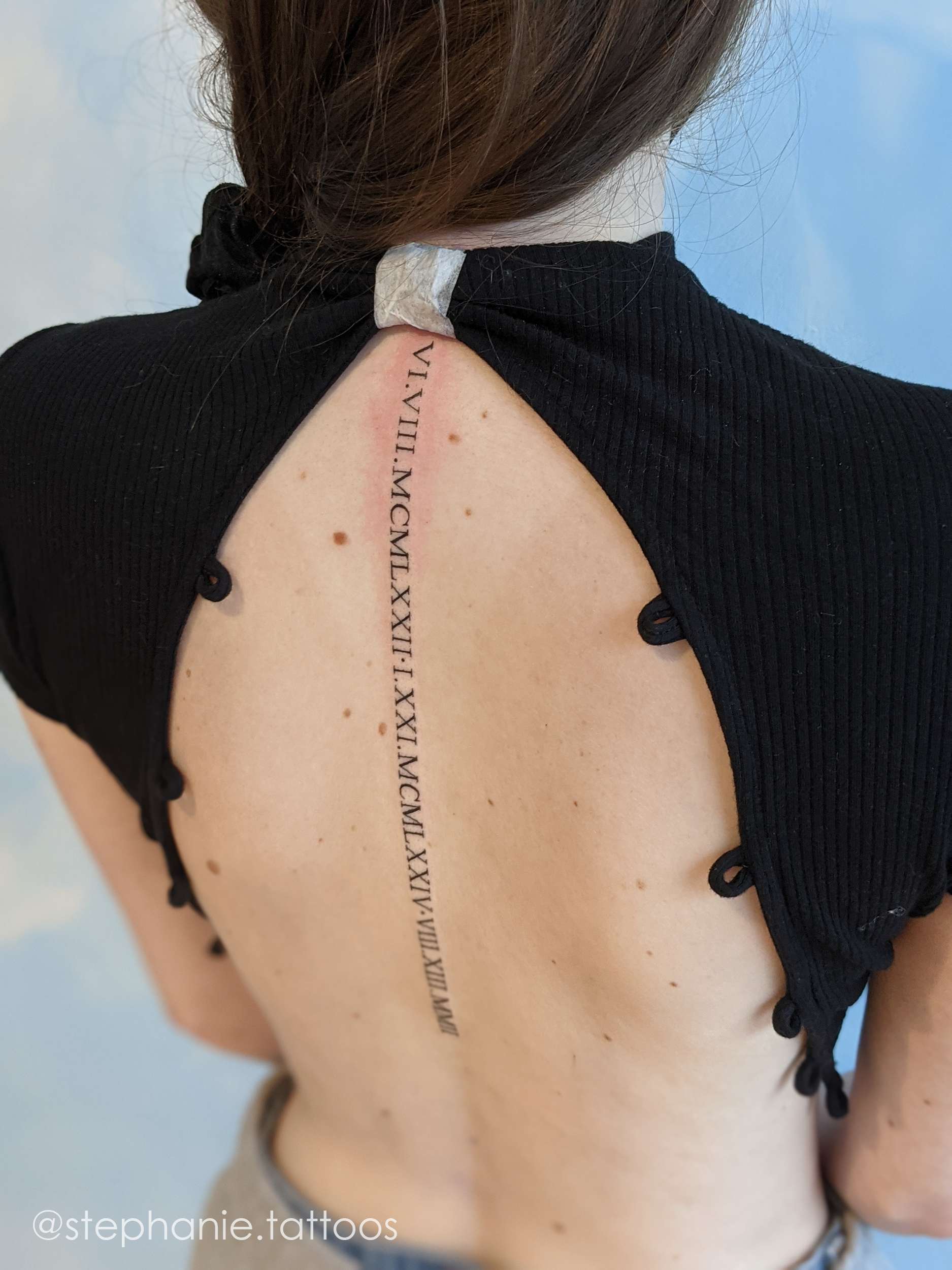 Scoliosis Health  Loving this 3D tattoo very unique I have never