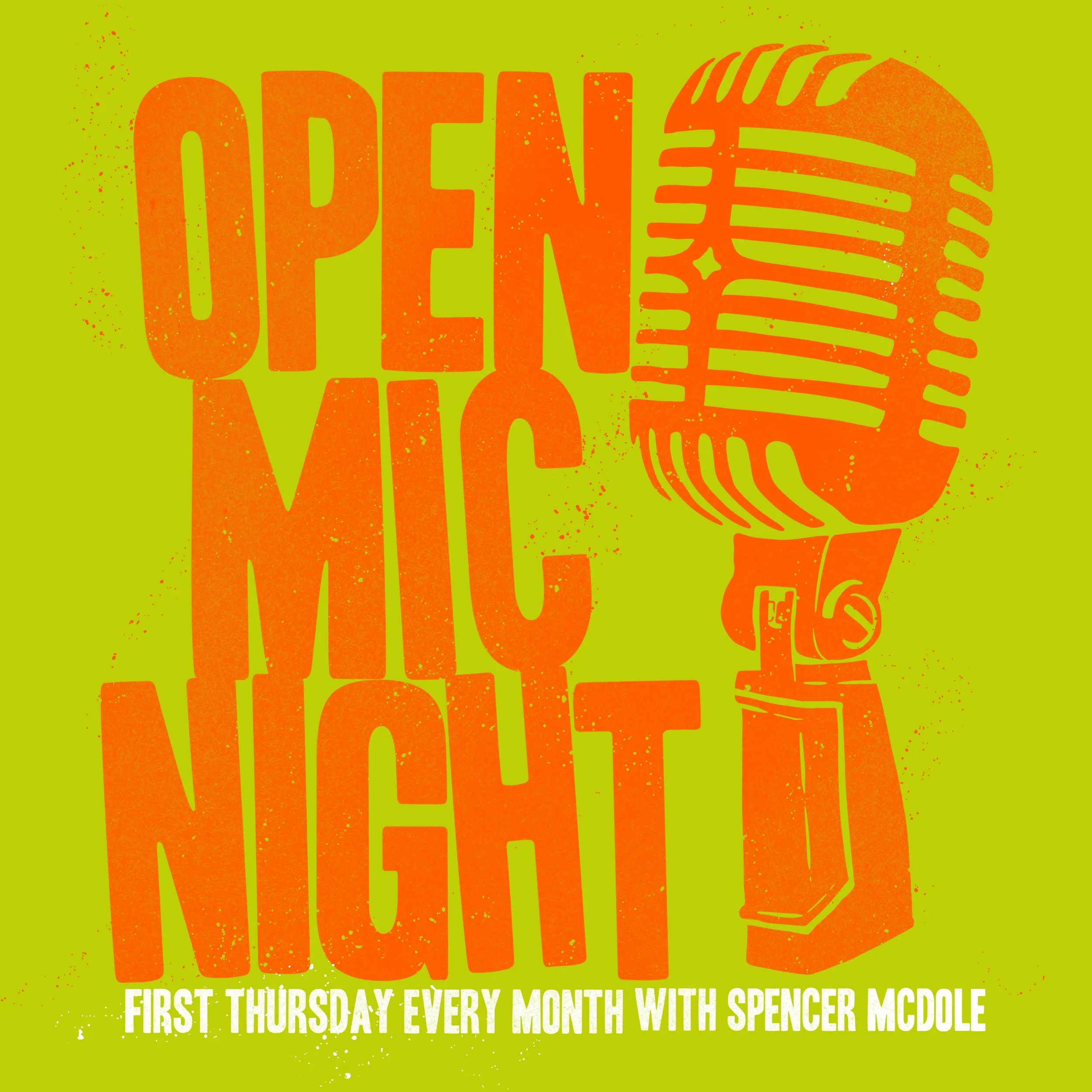 Open mic night!
