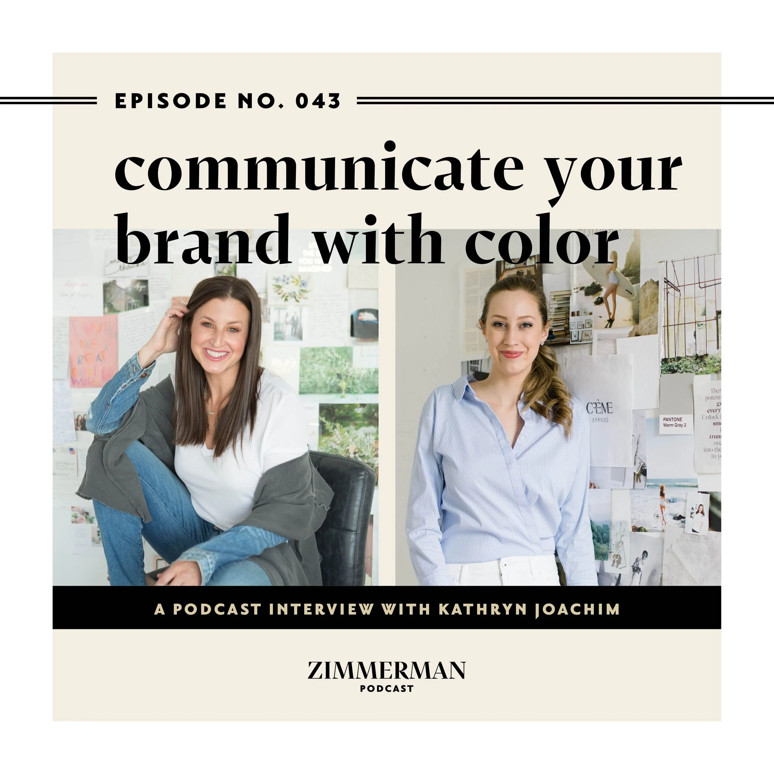 Communicate Your Brand with Color with Kathryn Joachim of Creme Brands