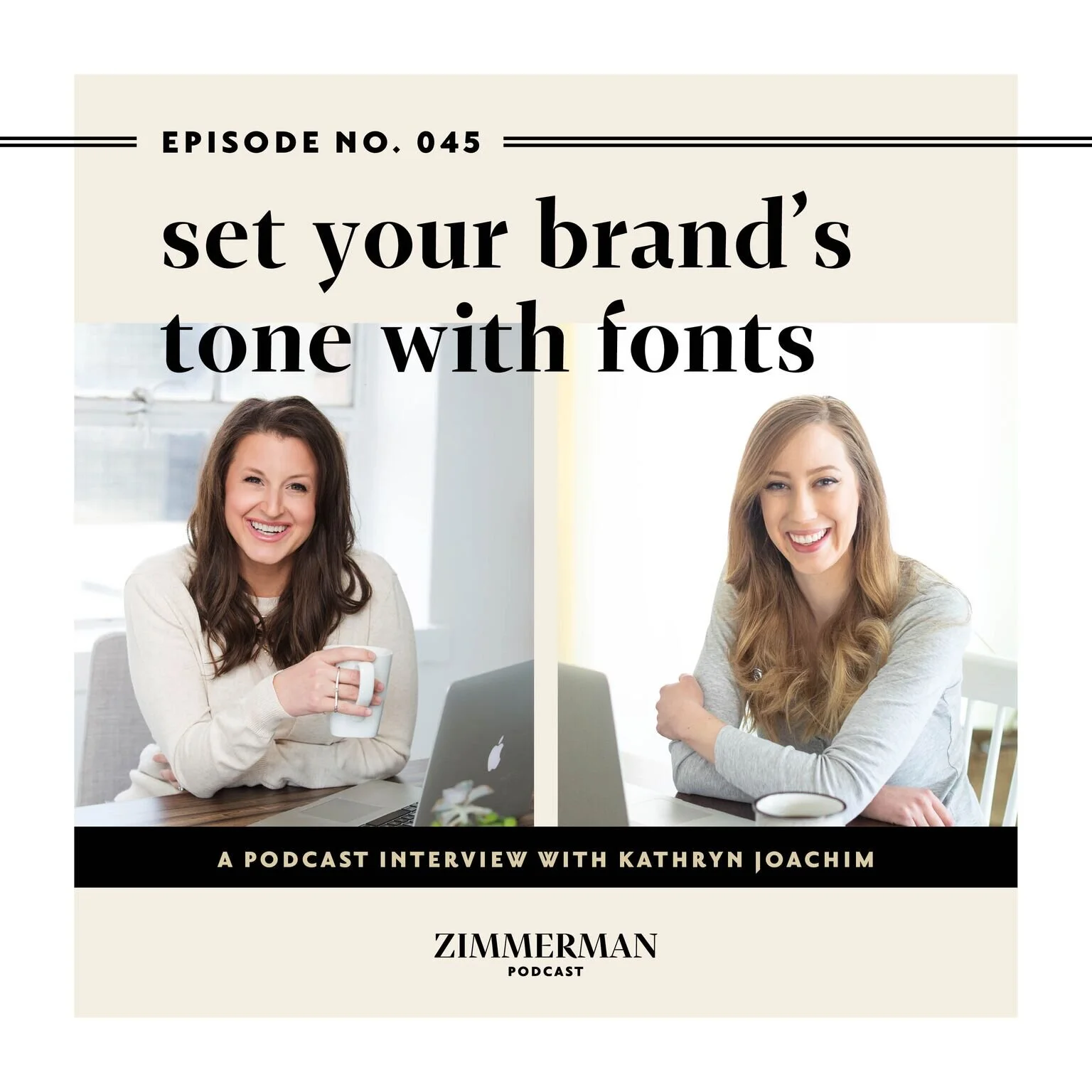 Set Your Brand's Tone with Fonts with Kathryn Joachim of Creme Brands