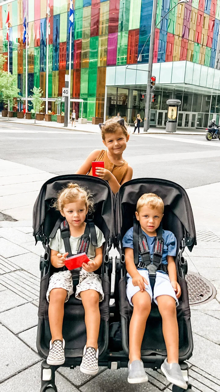 Walking and Eating our Way Through Montreal with Three Littles