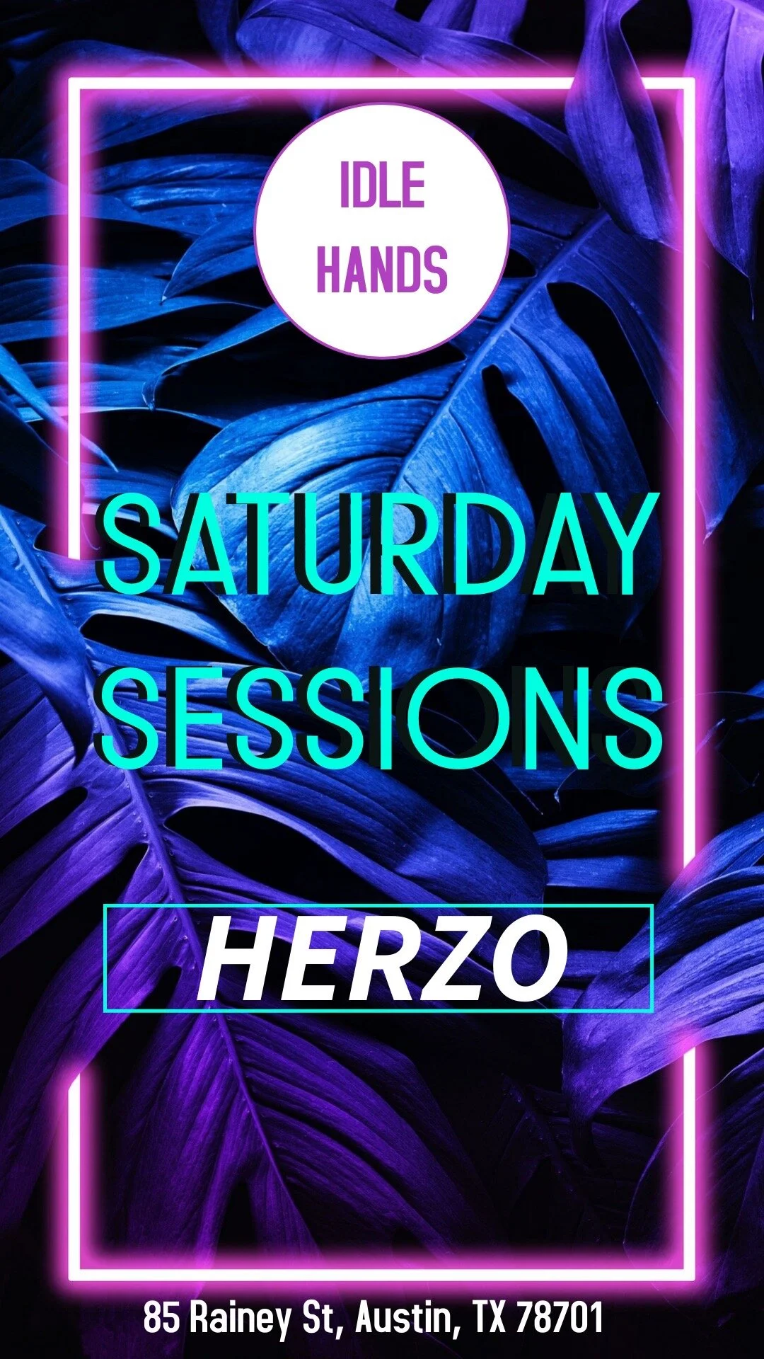 SATURDAY SESSIONS @ IDLE HANDS