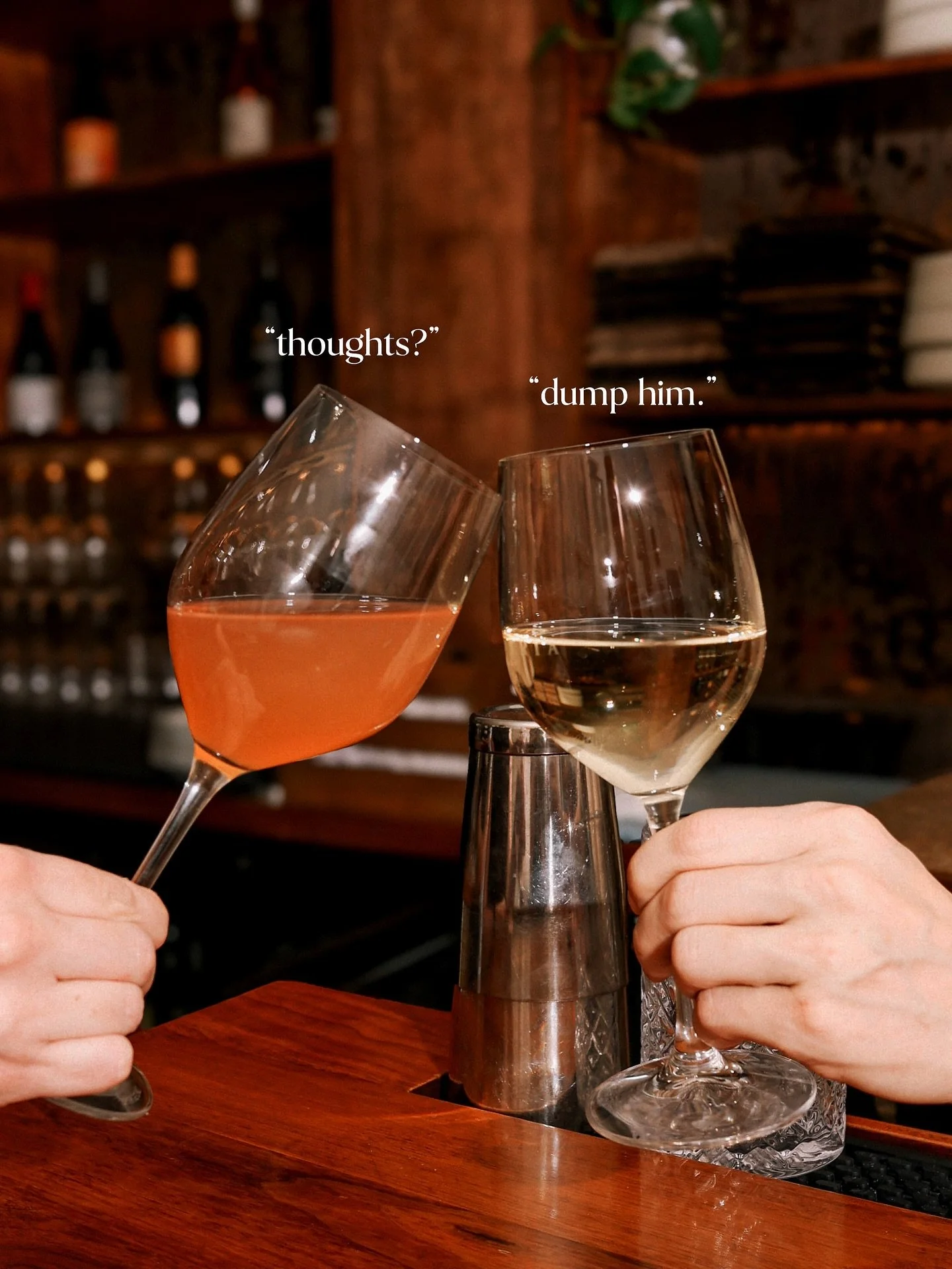 Come for the wine&hellip;
Stay for the yap sesh.

#triaphilly #phillywine #phillyrestaurants #phillyfood