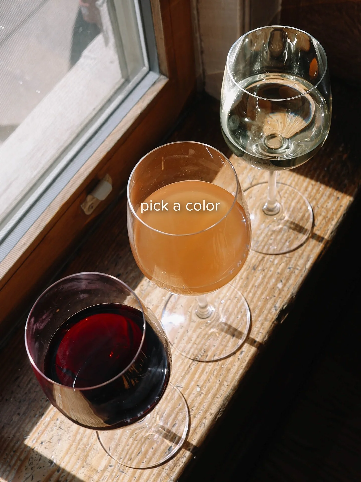 Pick a color.
We&rsquo;ll take it from there.

#phillywine #phillyrestaurants #phillyfood
