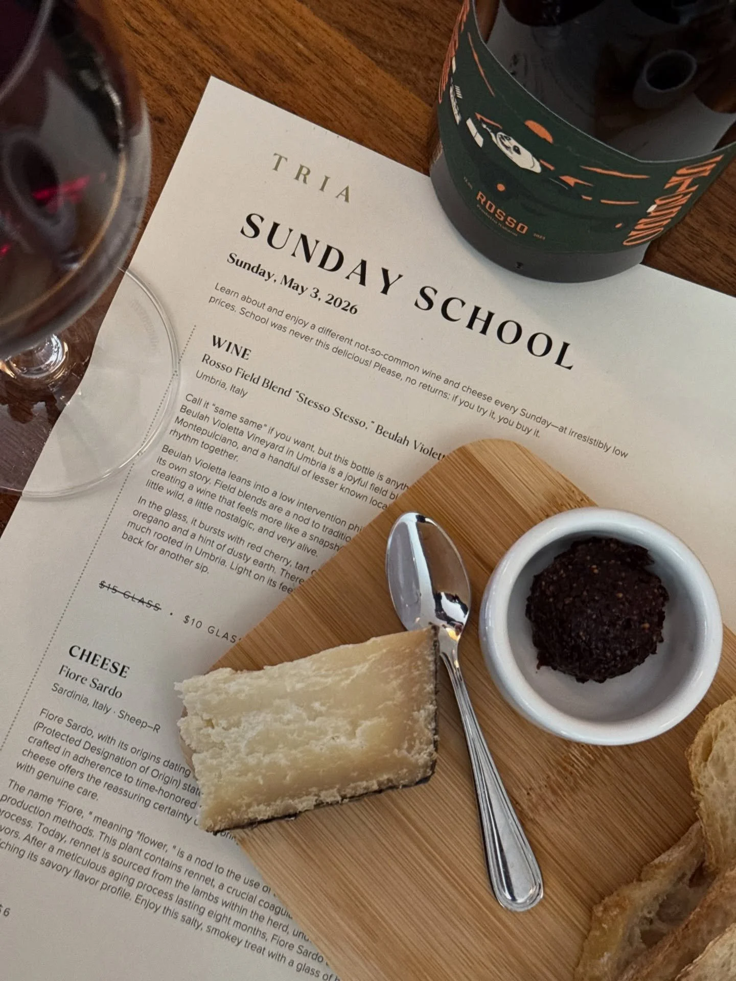 School&rsquo;s in session!

This Sunday we&rsquo;re exploring Umbria with &ldquo;Stesso Stesso&rdquo;&mdash;a low-intervention Rosso that blends grapes grown side by side, creating something raw, expressive, and full of life. Think juicy cherry, cran