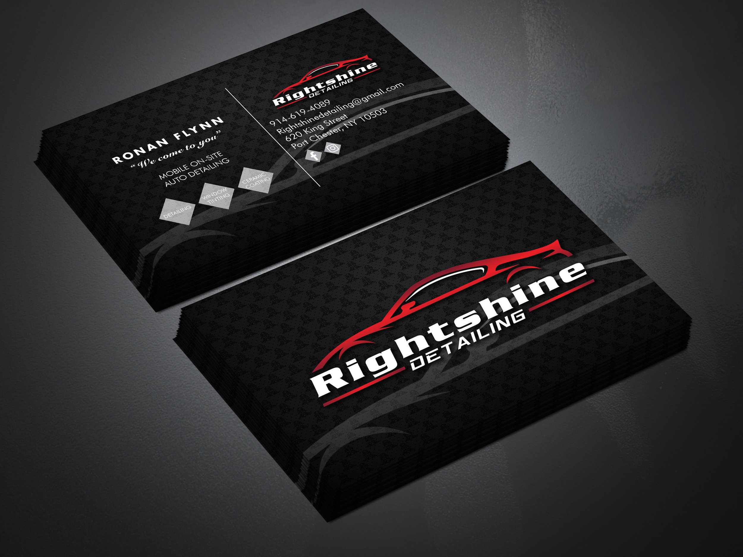 Rightshine Business Card Design Port Chester, NY.jpg