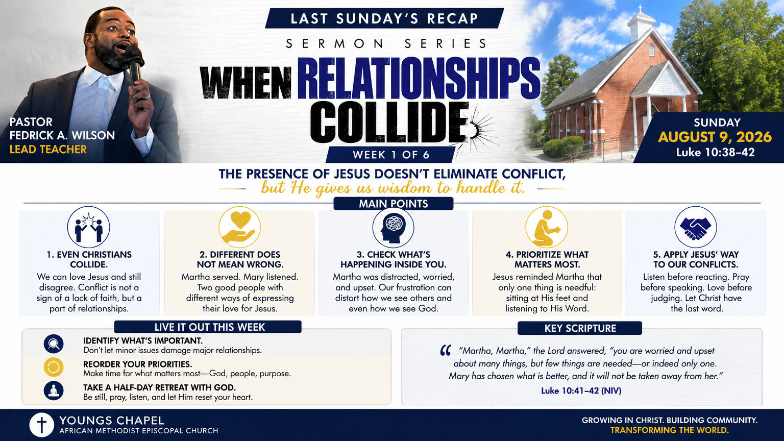  “Even Christians Collide” 
