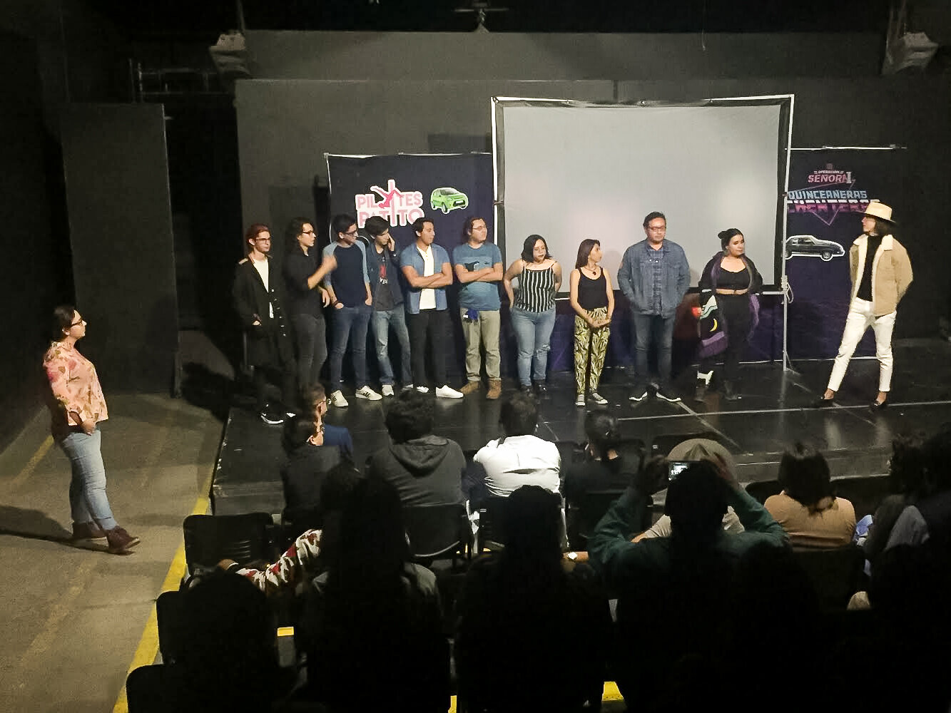 Proyección de cortos de 1º semestre de la carrera de cine