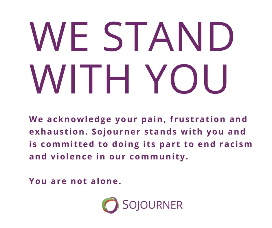 We stand with you