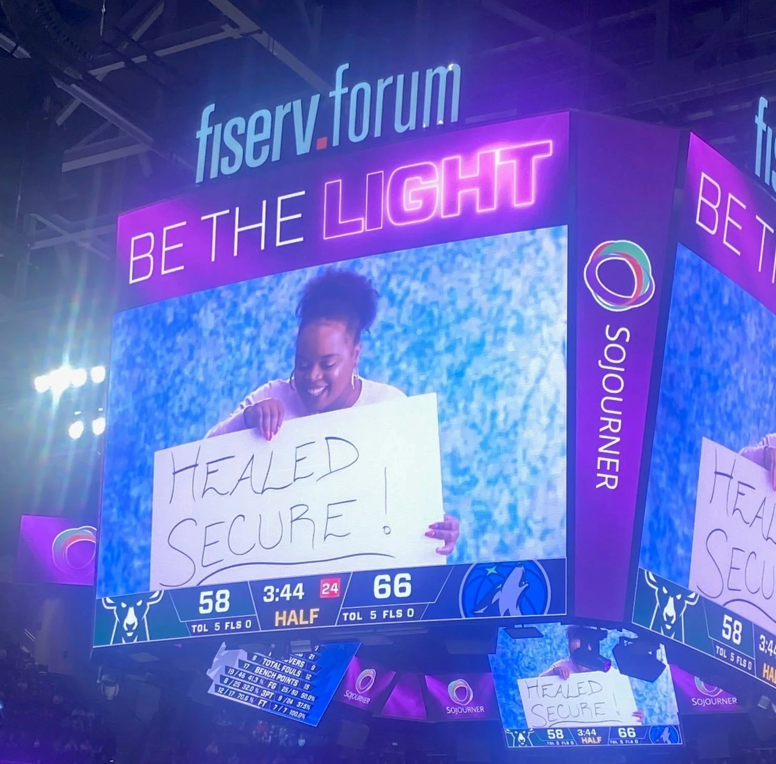 VOICES Members Honored at Bucks Game