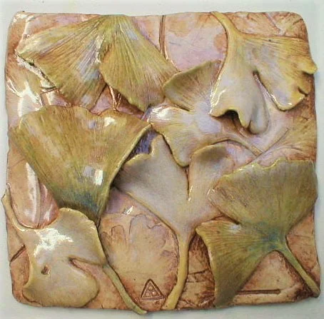 Ginkgo Cluster Tile (1) [SOLD]
