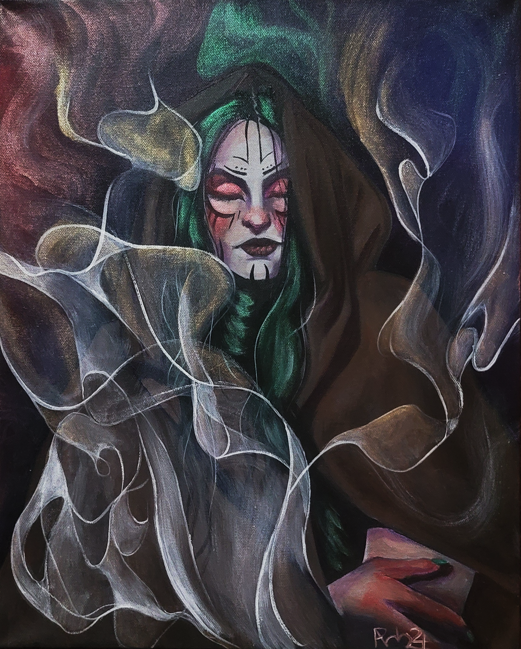 Smoke Interference (Acrylic)