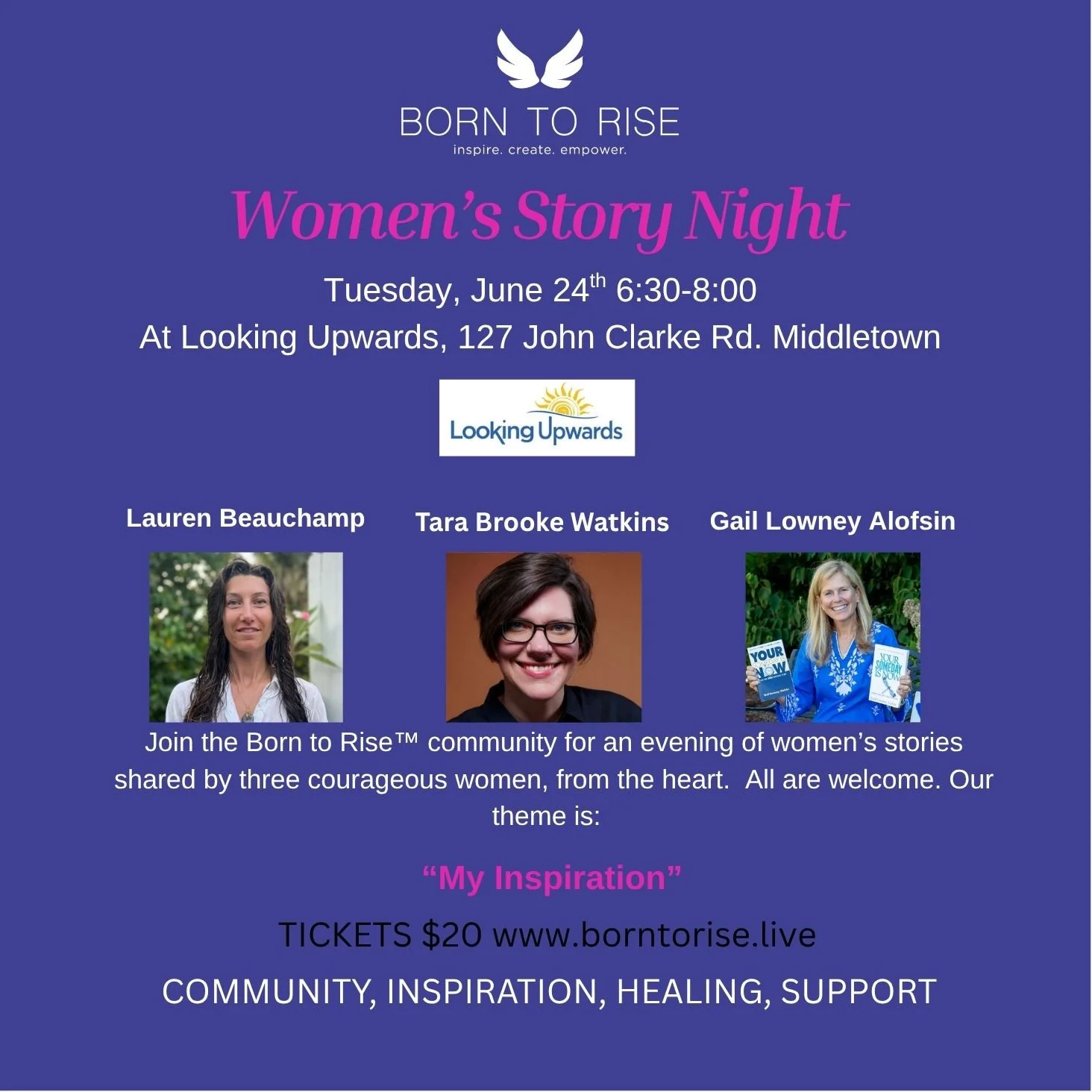 Born to Rise Women's Story Night