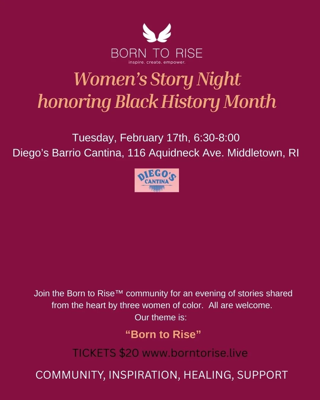 Women's Story Night-Black History Month