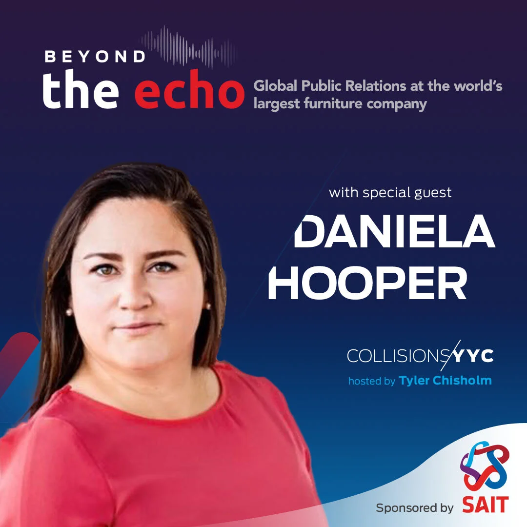 E163 - Beyond the Echo - Daniela Hooper, Global Public Relations at the World's Largest Furniture Company