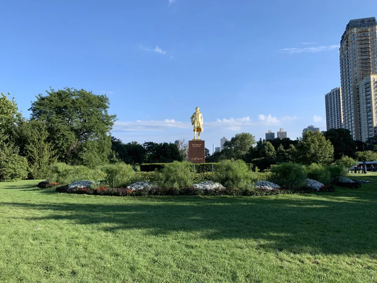 Alexander Hamilton Monument Lincoln Park