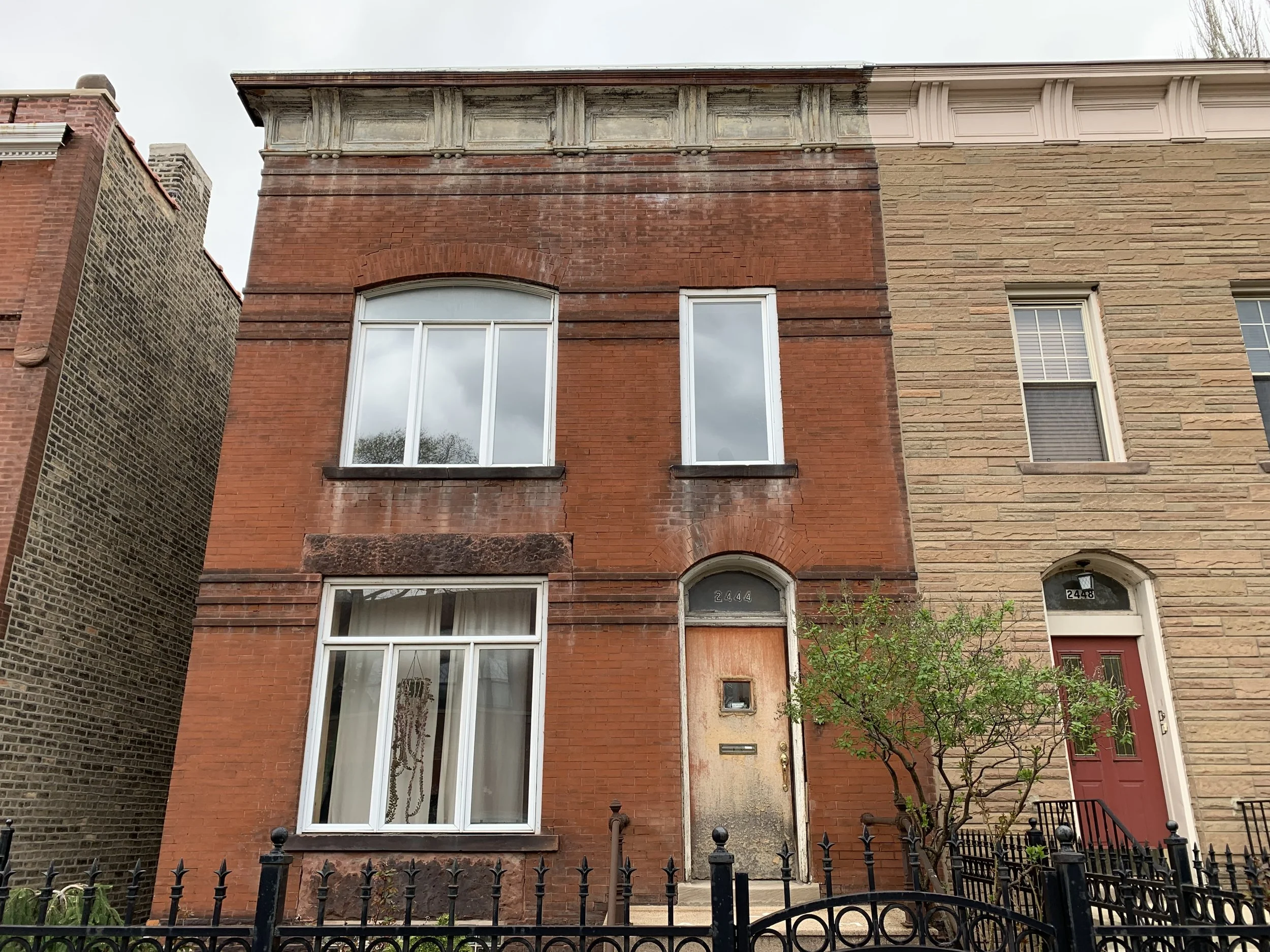 Solid Two-Unit Brick Building in Lincoln Park Steps from DePaul University