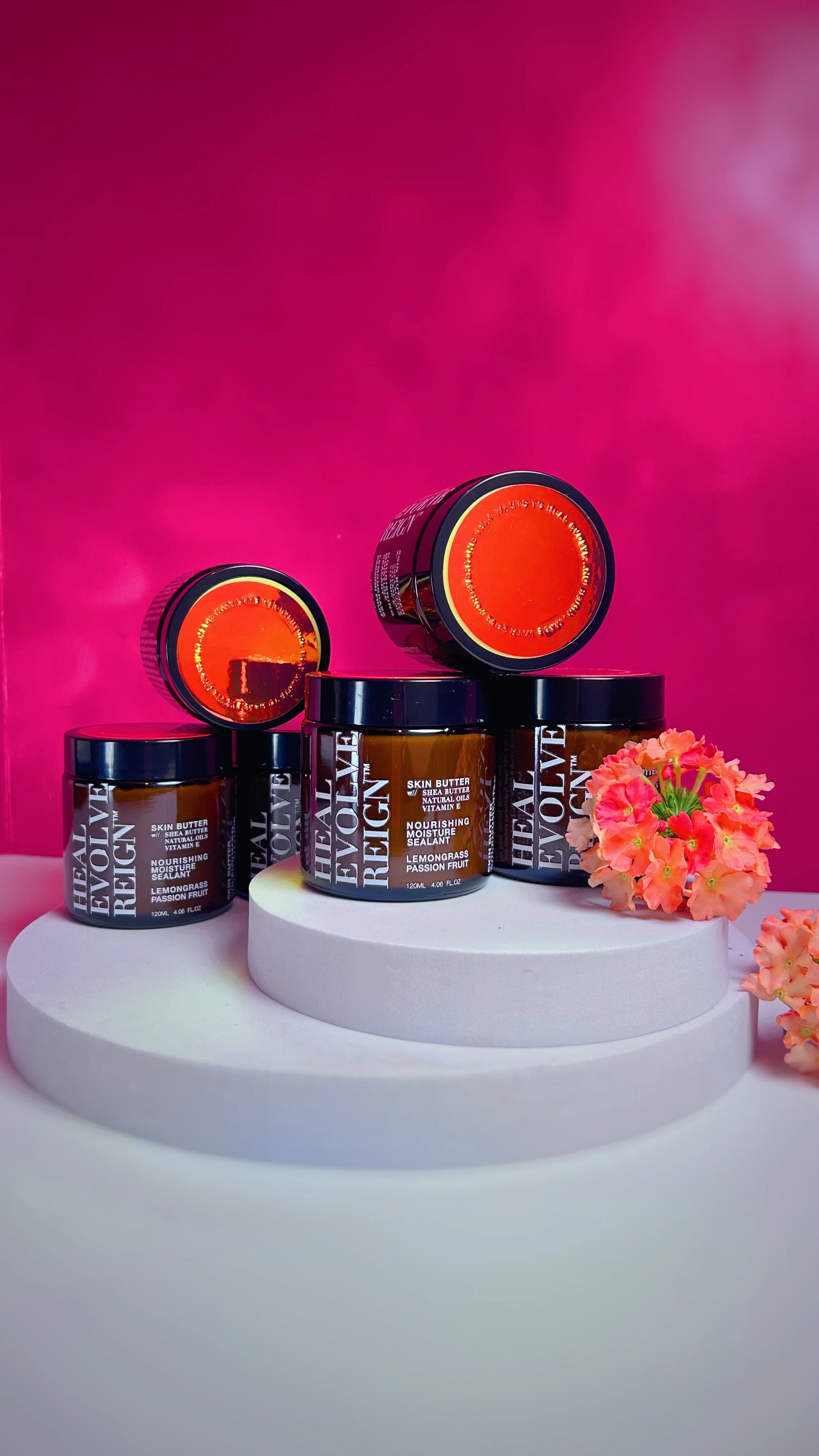 SKIN BUTTER  - LEMONGRASS + PASSION FRUIT 4 OZ