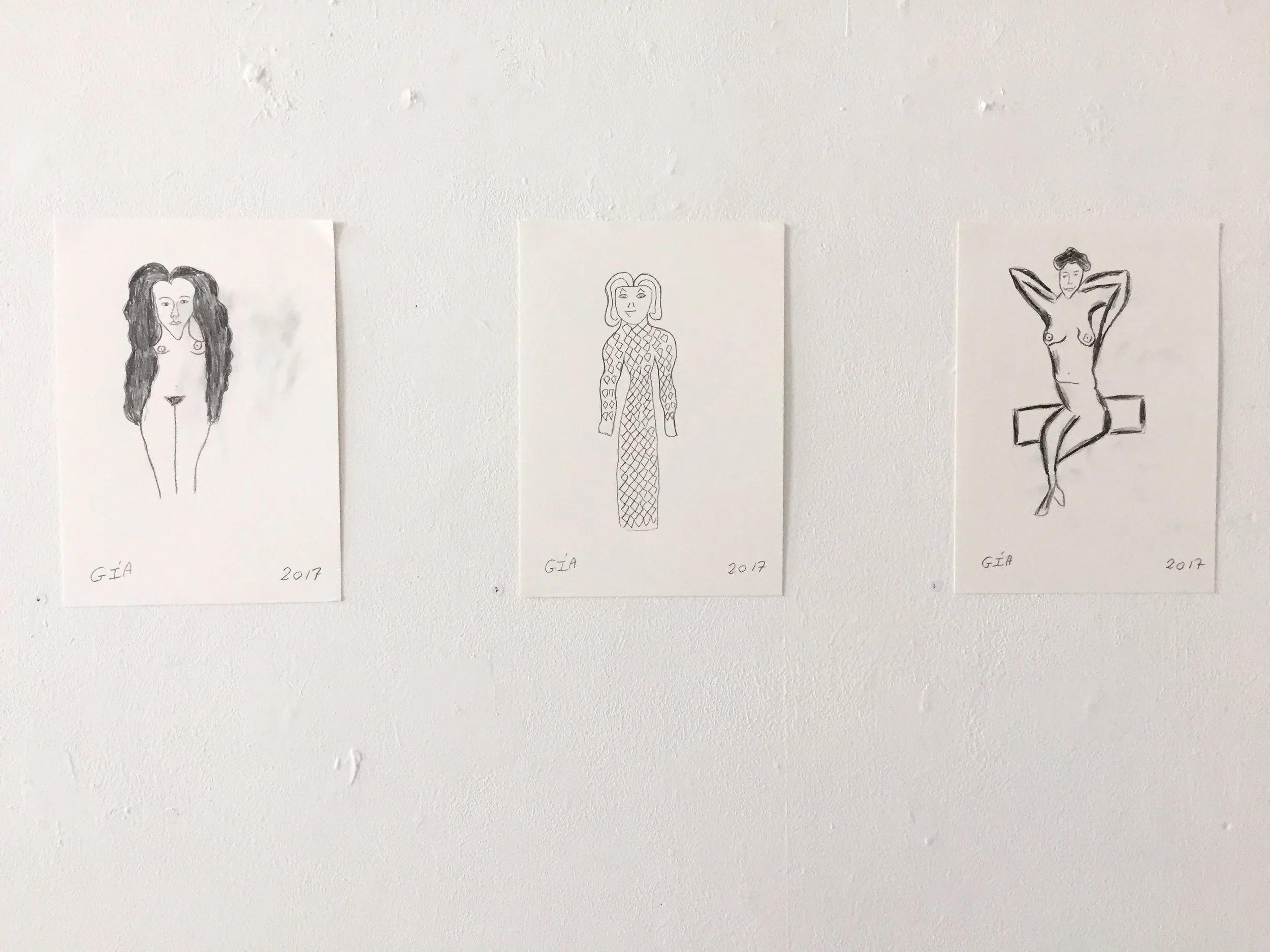 Síðasta sýningarhelgi á einkasýningu Gíu