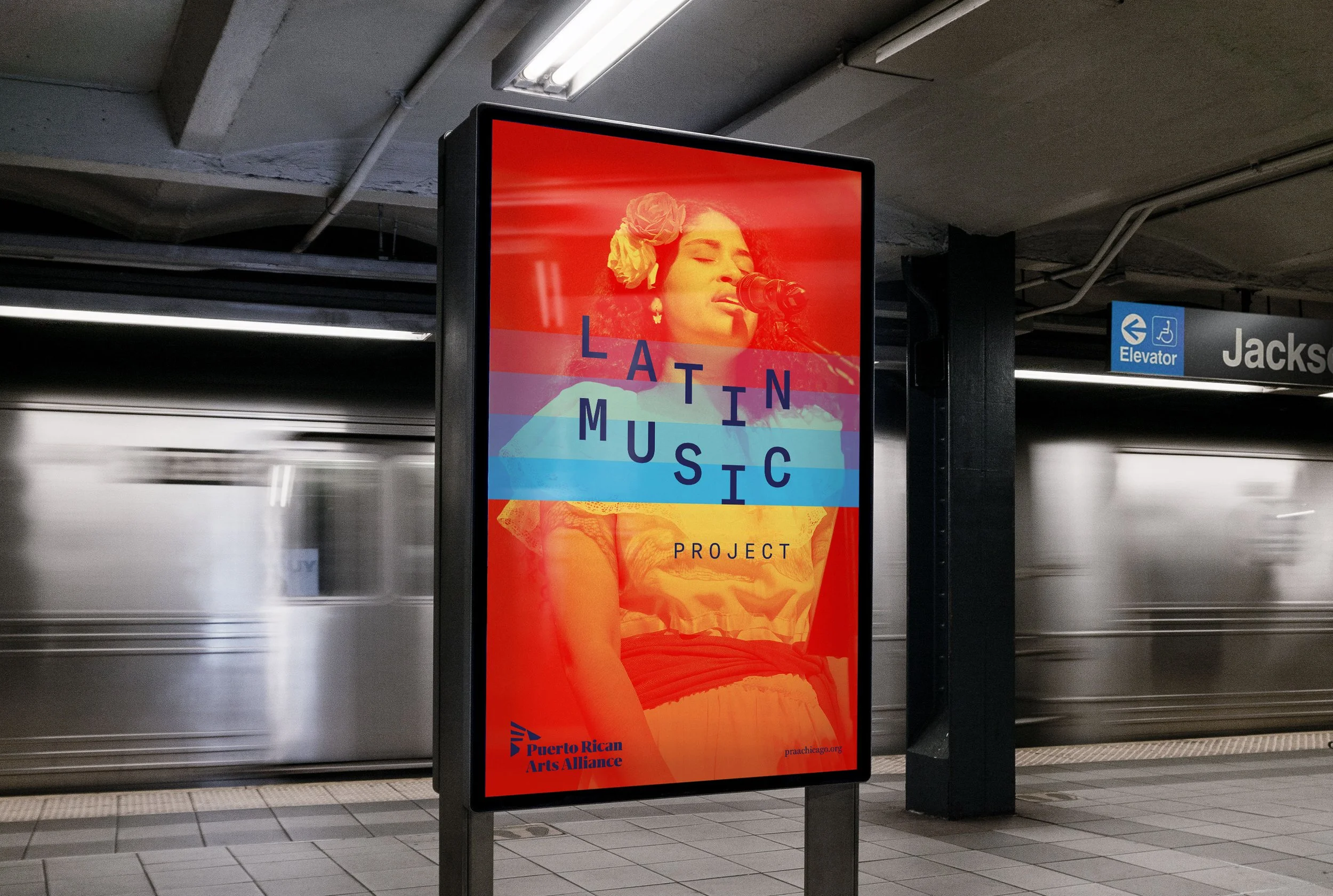 Latin Music Project identity designed by Eric Wagner