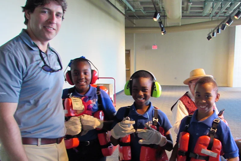 Riverworks Discovery at the New Orleans Aquarium